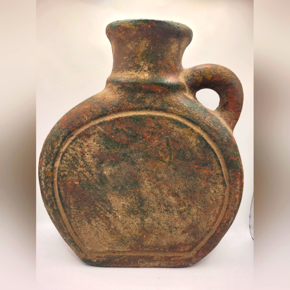 Rustic Multicolor Ceramic Vase